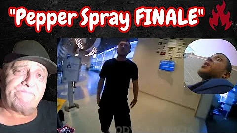 “Out-Of-Control Passenger Gets Pepper Sprayed By Airport Police! | My Reaction & Commentary”