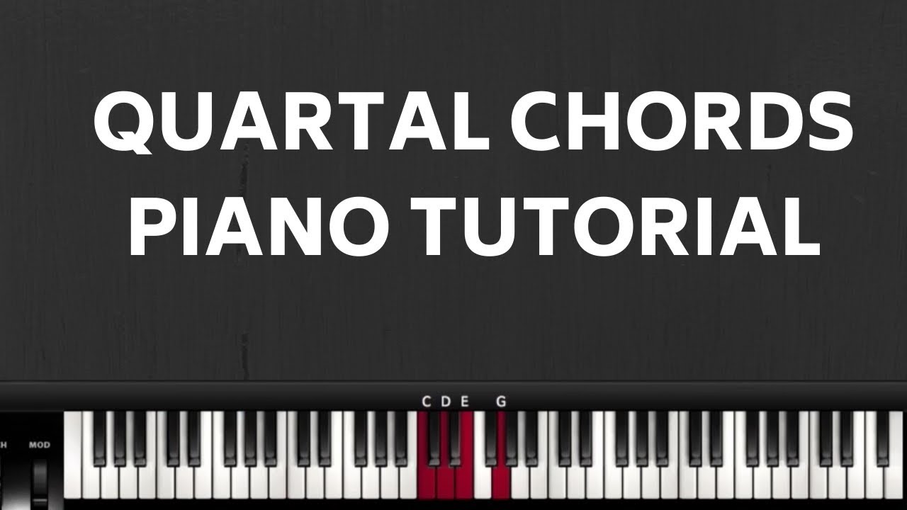 Quartal Chords In F Sharp ( F Sharp Piano Tutorial)(Instructor Caleb) YouTube