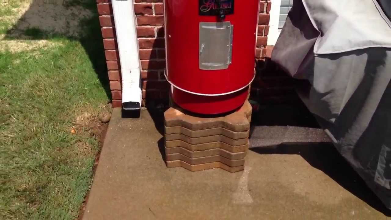 Brinkmann Electric Smoker Snazzy Setup YouTube