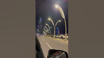 Qatar Beauty At Night View Listen Music By Al Shami Sabran Tranding Shorts Shortvideo 
