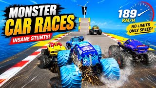 Monster Car Racing on Impossible Track 🔥 | Insane Stunts & Extreme Speed | Car Racing Game screenshot 4
