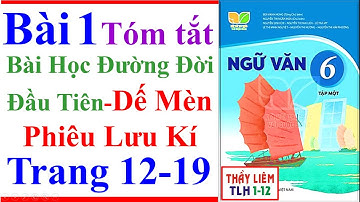 Ngữ Văn 6 Bài 1 Bài Học Đường Đời Đầu Tiên - Dế Mèn Phiêu Lưu Kí Trang 12 Kết Nối Tri Thức Tóm Tắt