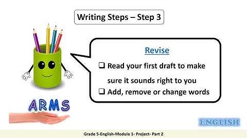Grade 5 English Module 1 Project Part 2