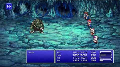 [FFV PR] Final Fantasy V Pixel Remaster - Fighting the Gil Turtle/Gilgame ギルガメ Part 02