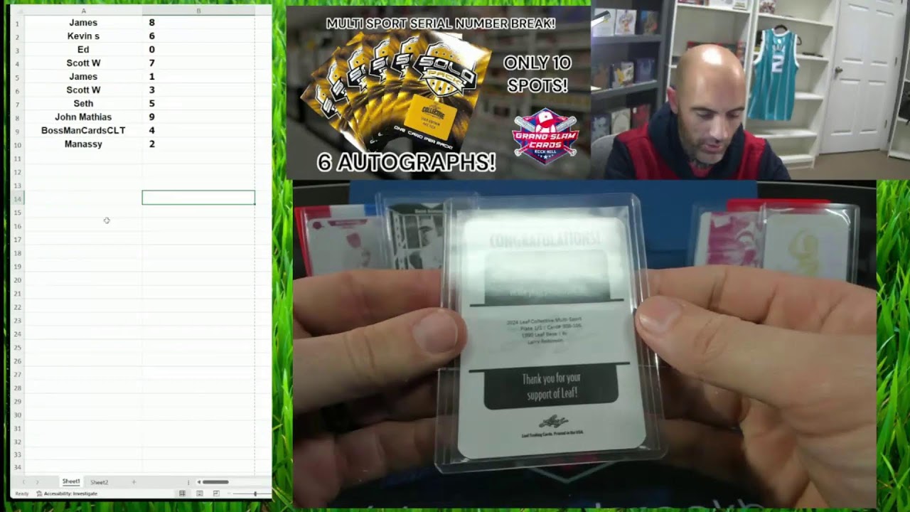 2024 LEAF MULTI SPORT SOLO PACK SERIAL NO. BREAK! 