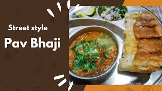 मुंबई स्पेशल पाव भाजी रेसिपी| स्ट्रीट स्टाईल |Mumbai Special Pav Bhaji | @CookitupwithSamiksha