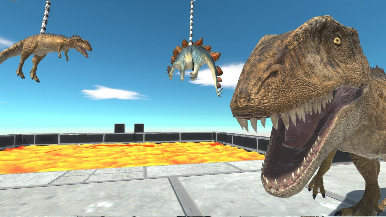 Только ОДИН может выжить на Лавовой арене! #2 | ARBS - Симулятор битвы в Animal Revolt