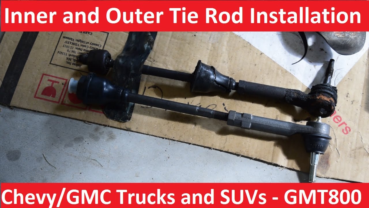 Inner and outer tie rod replacement - Chevy/GMC Trucks and SUVs - GMT800 -  YouTube