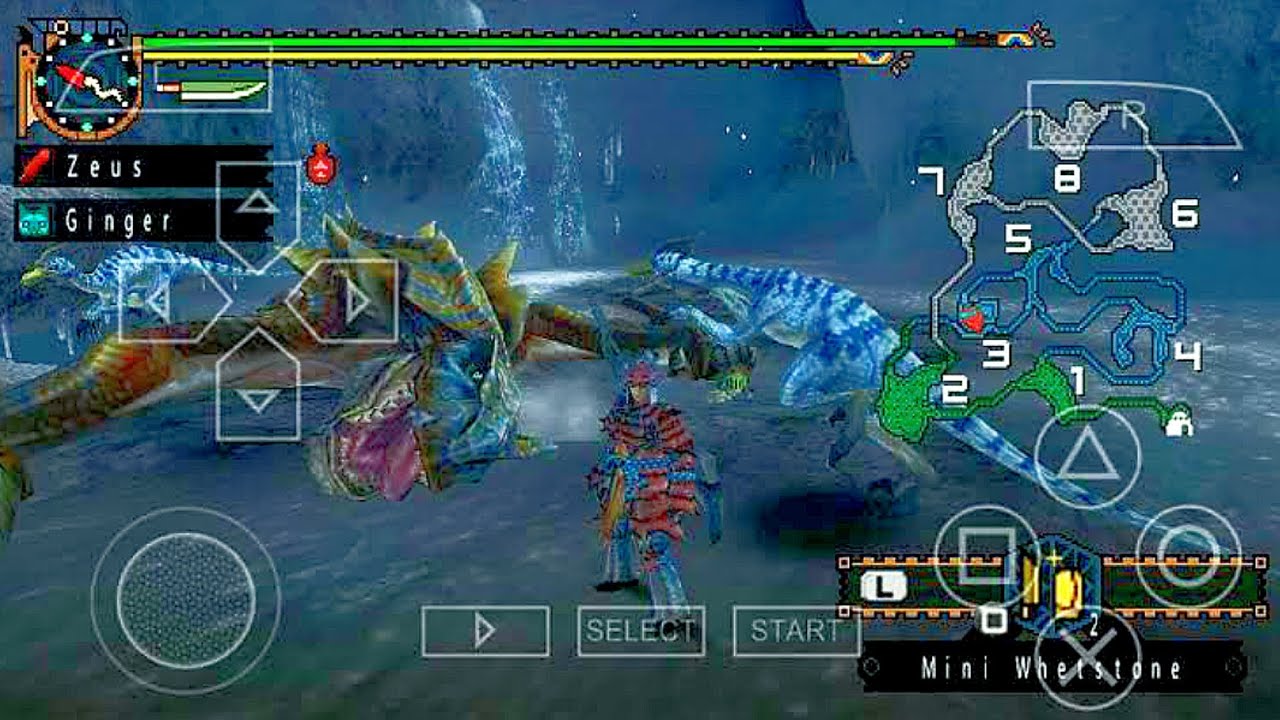 Monster Hunter Freedom Unite - PSP Android Gameplay | 2K 60FPS - YouTube