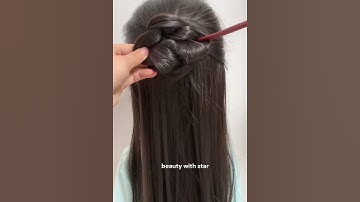 Cách búi nửa đầu kiểu cổ trang dịu dàng như Trần Đô Linh #chenduling #hairstyle #beautywithstar