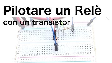 Come pilotare un relè con un transistor