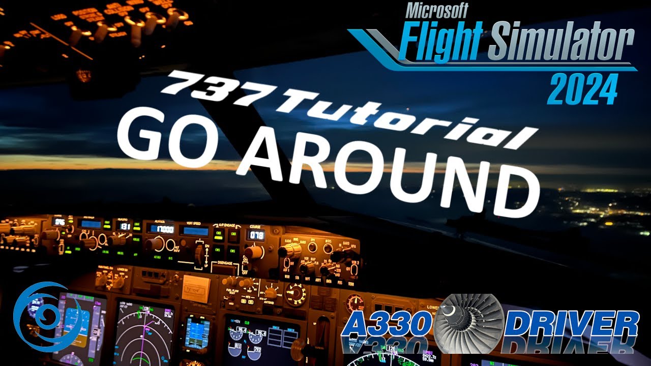 PMDG 737 Virtual Type Rating 16: Go Around | Real 737 Pilot - YouTube