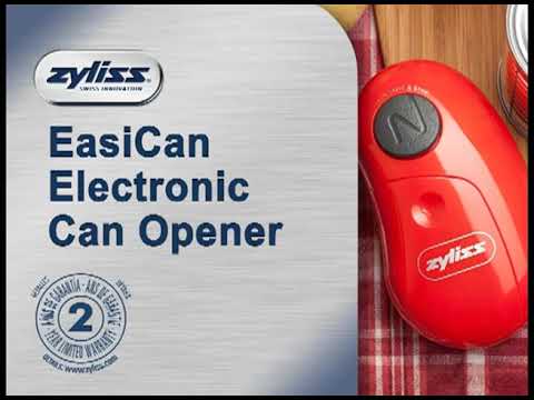 Zyliss Safe Edge Can Opener Gray