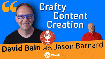 Kalicube Tuesdays with David Bain and Jason Barnard: Crafty Content Creation