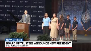 Details Board of Trustees announces new president of Bob Jones University Guide