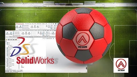 How to make Soccer Ball in solidworks - Solidworks Tutorial