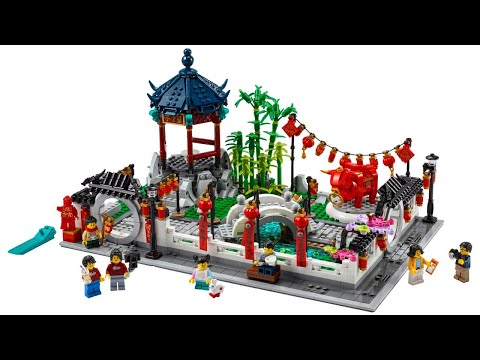 Building LEGO Spring Lantern Festival Set (Part II) | Quarantine Cast Ep 36