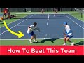 How To Beat A Both Back Team In Doubles (Tennis Strategy Explained)