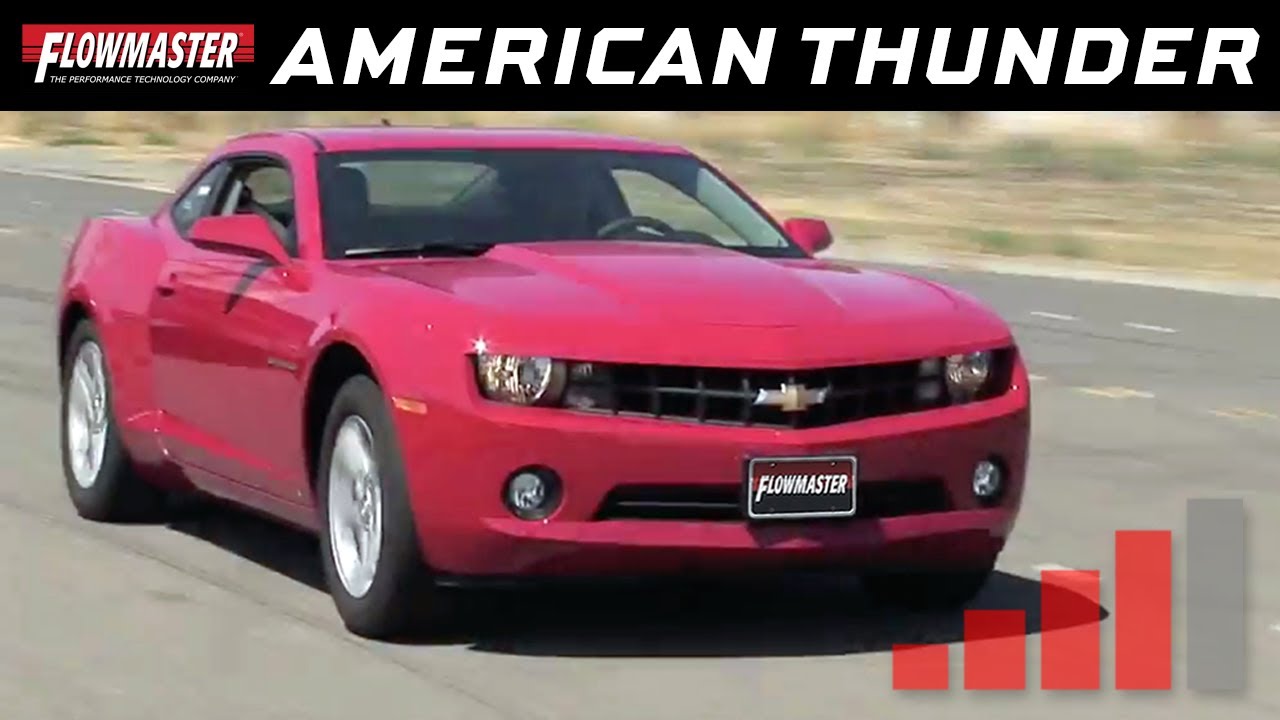 throttlestop açılmıyor 2010-15 Camaro LS, LT 3.6L - American Thunder Axle-back Exhaust System 817483