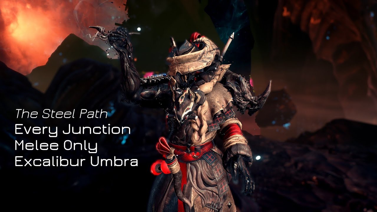 Warframe: The Steel Path every junction melee only