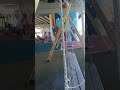 Астана, под мостом, где прохладно, установили спортплощадку, удобно, парк Бауржана Момышулы!