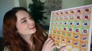 ASMR Show & Tell (stardew valley board game, mushroom hat, farmer's almanac)