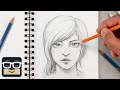 How to Draw Realistic Portraits | Step by Step Sketch Tutorial