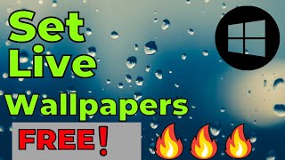 How to Set a Live Wallpaper on Windows 10 for FREE in 2021|HOW TO USE ANY VIDEO AS WALLPAPER screenshot 5