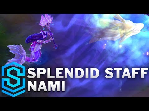 Splendid Staff Nami Skin Spotlight - League of Legends