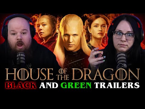 HOUSE OF THE DRAGON Season 2 is Coming! | Official BLACK & GREEN Trailers (REACTION)