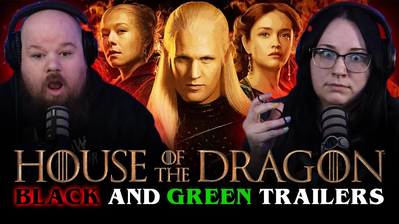 HOUSE OF THE DRAGON Season 2 is Coming! | Official BLACK & GREEN Trailers (REACTION)