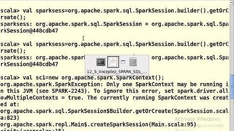 Apache Spark SQL with examples Dataframe, dataset, Sparksession, sparkcontext and sqlcontext