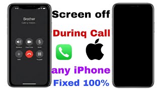 iPhone me call karne par display off ho jata hai kiya kare | iphone call screen off problem 2026