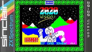 20-20 Vision - ZX Spectrum [Longplay]