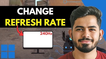 How To Change Monitor Refresh Rate In Windows 11 (Quick Tutorial)