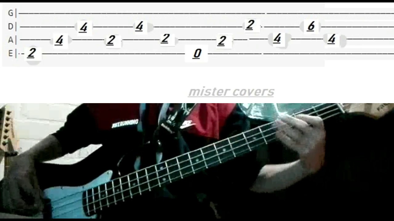 Todos tenemos un amor [ BASS TABS COVER] - YouTube