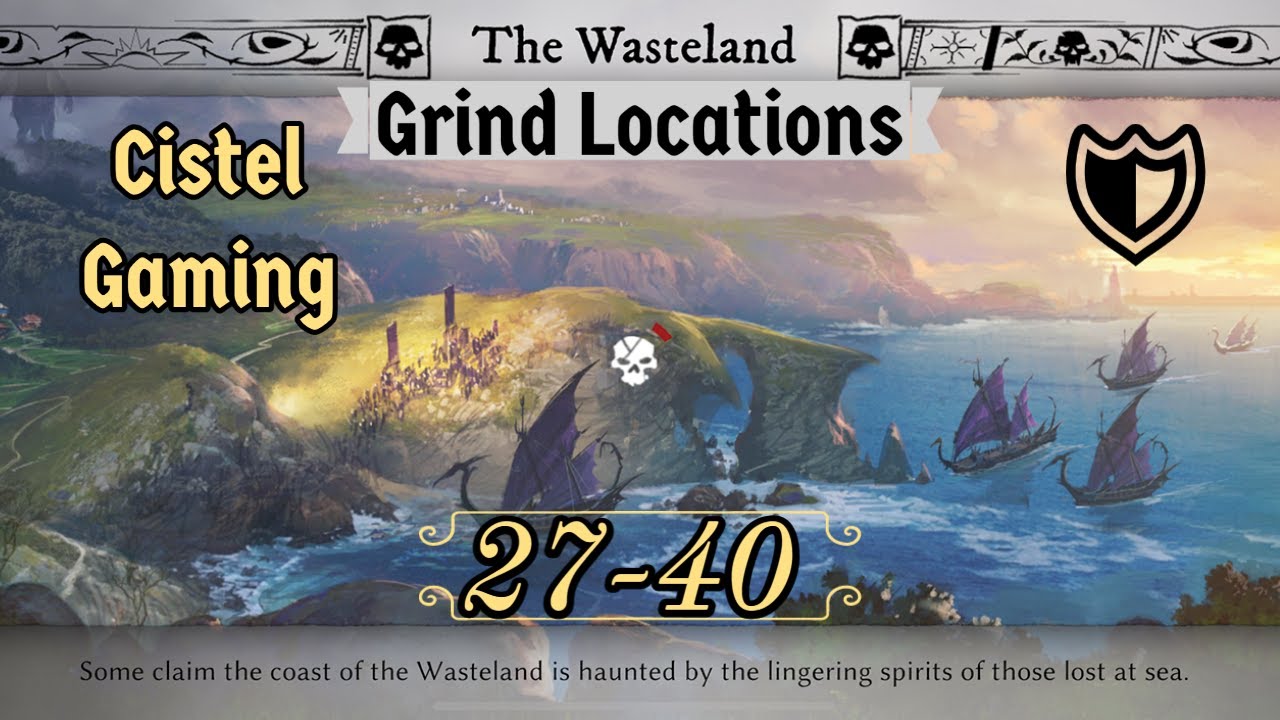 Warhammer Odyssey The Wasteland Grind Locations!! 27-40. *Warning Read Description elves fixed*