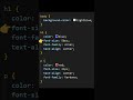 CSS Colors &amp; Text Styling in 60 Seconds ⚡ CSS Short 2
