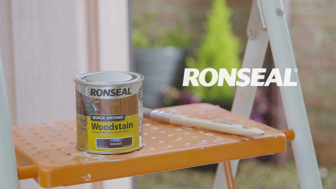 ronseal 10 year woodstain deep mahogany 2.5 l