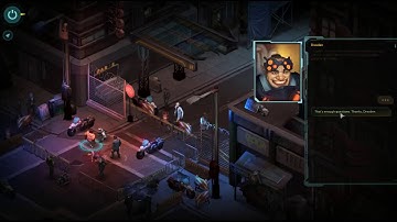 Shadowrun Returns Gameplay: Dwarf Rigger is sunsets LP #03