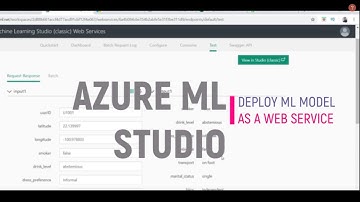 Azure ML Studio #2| Deploy ML model as Web Service |