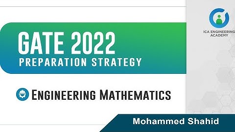 GATE 2022 | PREPARATION STRATEGY | Engg. Mathematics