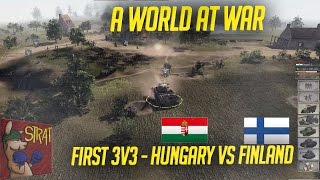 First time 3v3 : Hungary vs Finland : A World At War Mod screenshot 4