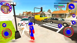 Superhero Stickman Rope Hero Gangster Mafia screenshot 4