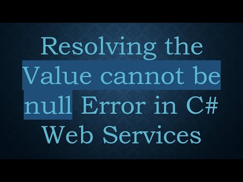 Resolving the Value