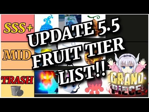 Grand Piece Online: Devil Fruits Tier List December 2023