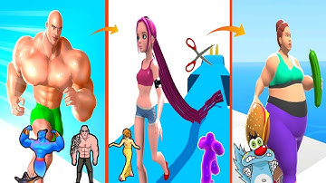 Muscle Rush, Fat 2 Fit, Blob Runner 3D, Run Rich 3D, Hair Rush, Oggy And Jack