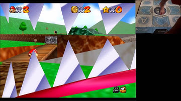 Challenge: Super Mario 64 with a DDR Dance Pad!
