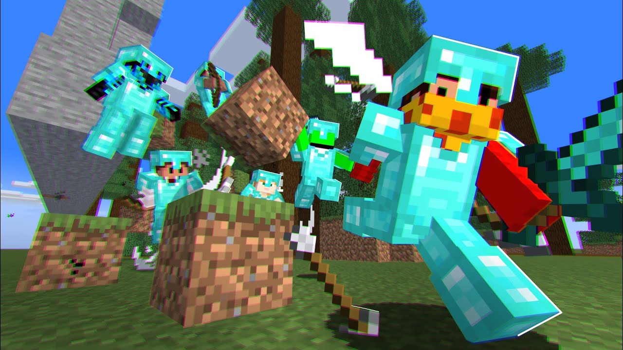 I got hunted down in skywars