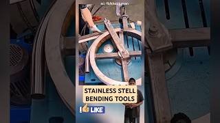 special tool for bending stainless steel pipes